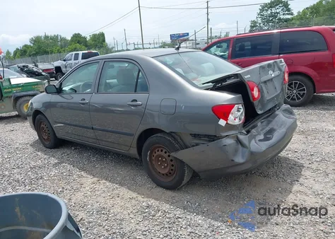 2005 Toyota Corolla Ce из США, поврежденный, VIN 2T1BR32E45C464544